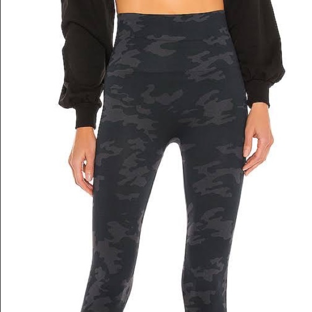 Spanx camo leggings